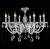 Подвесная люстра Crystal Lux Glamour SP-PL8