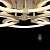Потолочная светодиодная люстра с пультом ДУ ST Luce Twiddle Dimmer SL867.202.06