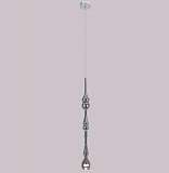 Подвесной светодиодный светильник Crystal Lux Lux SP1 D Smoke
