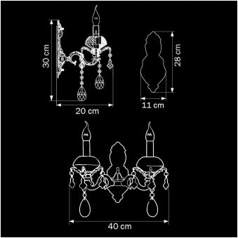 Бра Osgona Montare 779628