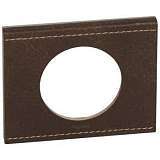 Рамка 1-постовая Legrand Celiane кожа текстура 069401