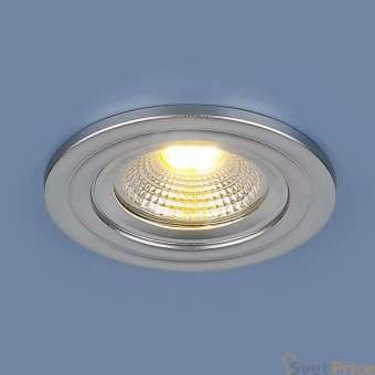 Встраиваемый светодиодный светильник Elektrostandard 9902 LED 3W COB SL серебро 4690389106118