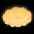 Потолочный светодиодный светильник Ambrella light Orbital Cloud FC319L WH 120W D660