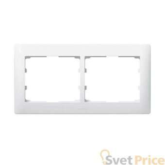 Рамка 2-постовая Legrand Galea Life белая 771002