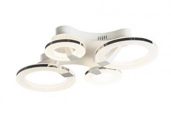 Потолочный светодиодный светильник IDLamp Jenevra 397/4PF-LEDWhitechrome