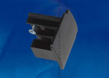 Заглушка торцевая для шинопровода Uniel UFB-C41 Black
