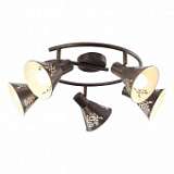 Спот Arte Lamp Cono A5218PL-5BR