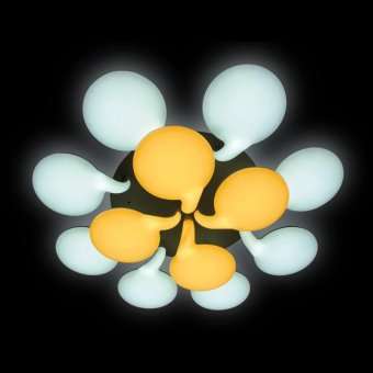 Потолочная светодиодная люстра Ambrella light Orbital Cloud FC26/12 WH 432W D1140
