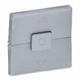 Лицевая панель Legrand Valena Life выключателя жалюзи алюминий 755142