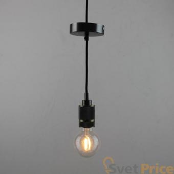 Ретро патрон с подвесом E27 Бронза Sun Lumen 056-564