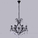 Подвесная люстра Crystal Lux Magnifico SP13 Black/Transparent