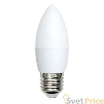Лампа светодиодная (UL-00003807) E27 9W 3000K матовая LED-C37-9W/WW/E27/FR/NR