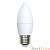 Лампа светодиодная (UL-00003807) E27 9W 3000K матовая LED-C37-9W/WW/E27/FR/NR