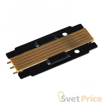 Плата для магнитного шинопровода электрическая Donolux Electrical Plate DLM/X Black