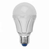 Лампа светодиодная (UL-00001522) E27 8W 3000K груша матовая LED-A60 8W/WW/E27/FR PLP01WH