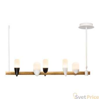 Подвесная светодиодная люстра Loft IT Whisper 1028-5WH