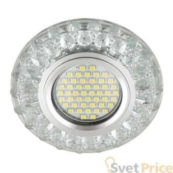 Встраиваемый светильник Fametto Luciole DLS-L151 Gu5.3 Glassy/Clear