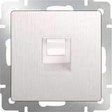 Телефонная розетка RJ-11 перламутровый рифленый WL13-RJ-11 4690389124303