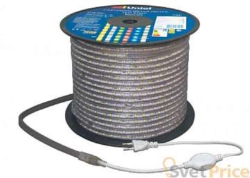 Светодиодная лента Uniel (10803) 50M RGB 720W ULS-5050-60LED/m-16mm-IP67-220V-14,4W/m-50M-RGB