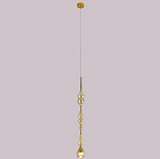 Подвесной светодиодный светильник Crystal Lux Lux SP1 D Amber
