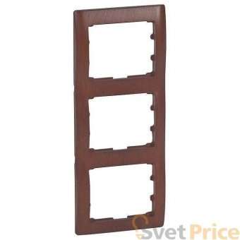 Рамка 3-постовая Legrand Galea Life вишня 771977