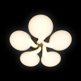 Потолочная светодиодная люстра Ambrella light Orbital Cloud FC24/5WH 180W D760