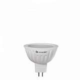Лампа светодиодная GU5.3 5W 2700K полусфера матовая LЕ-5MR16A-GU5.3-827 L192