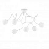 Потолочная люстра Ideal Lux Octopus PL6 Bianco