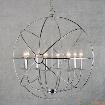 Подвесная люстра Loft IT Castle Chrome Loft1193-8