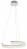 Подвесной светодиодный светильник IDLamp Delfina 391/L1-LEDWhite