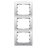 Рамка 3-постовая Legrand Galea Life тертый алюминий 771957