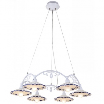 Подвесная люстра Arte Lamp Anna A6473LM-6WH
