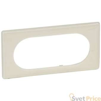 Рамка 4/5-модульная Legrand Celiane слоновая кость 066627