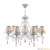 Подвесная люстра Lamp4you Provence E4-07-G-LMP-O-14-CRL-E4-07-PK-UP страна Германия Подвесная люстра Lamp4you Provence E4-07-G-LMP-O-14-CRL-E4-07-PK-UP