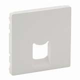 Лицевая панель Legrand Valena Life розетки телефонной RJ-11/Ethernet RJ-45 белая 755410