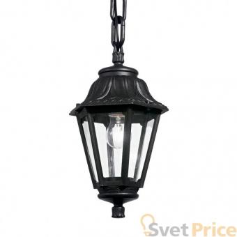 Уличный подвесной светильник Ideal Lux Anna SP1 Nero