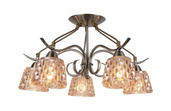 Потолочная люстра Arte Lamp Gemma A6185PL-5AB