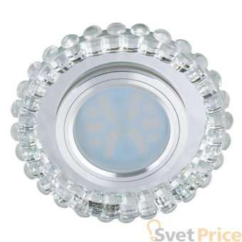 Встраиваемый светильник Fametto Luciole DLS-L133 GU5.3 Chrome/Clear