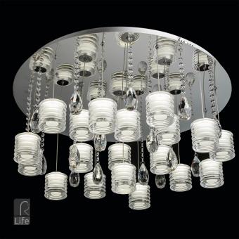 Потолочный светильник с пультом ДУ RegenBogen Life Фленсбург 609011319