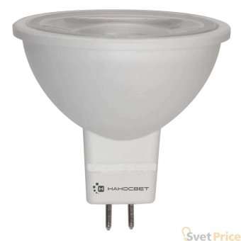 Лампа светодиодная Наносвет GU5.3 5W 2700K прозрачная LH-MR16-5/GU5.3/927 L276