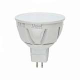Лампа светодиодная (UL-00000696) GU5.3 5W 3000K полусфера матовая LED-JCDR-5W/WW/GU5.3/FR/DIM
