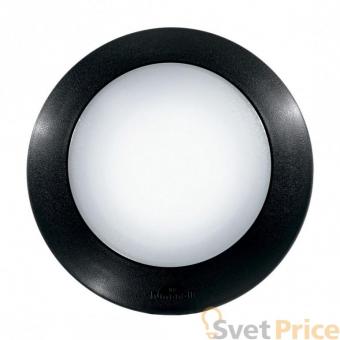 Уличный настенный светодиодный светильник Ideal Lux Berta AP1 Small Nero