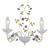 Бра ST Luce Fiori SL695.501.02 страна Италия Бра ST Luce Fiori SL695.501.02
