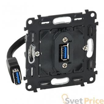Розетка USB Legrand Valena Мех In Matic 753082