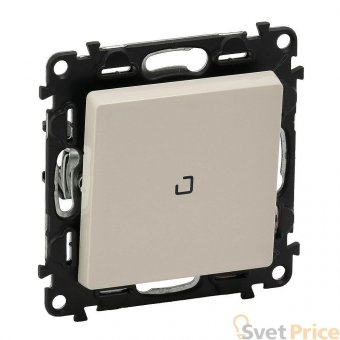 Выключатель одноклавишный Legrand Valena Life 10A 250V с подсветкой слоновая кость 752510