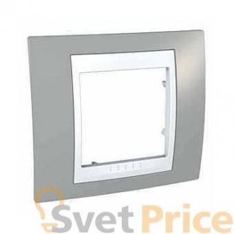 Рамка 1-постовая Schneider Electric Unica Хамелеон MGU6.002.865