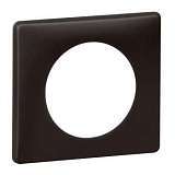 Рамка 1-постовая Legrand Celiane черная перкаль 066741