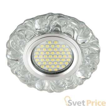 Встраиваемый светильник Fametto Luciole Dls-L136 Gu5.3 Glassy/Clear