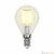Лампа светодиодная филаментная E14 5W 3000K прозрачная LED-G45-5W/WW/E14/CL/MB GLM10TR