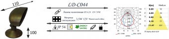 Ландшафтный светильник LD-Lighting LD-CO44